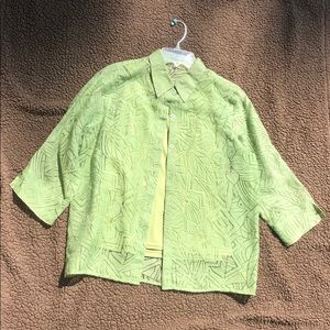 Blouse (No Tags - Likely 10P) & Tank (10P)